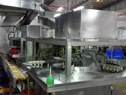 全自动面筋卷缠绕设备